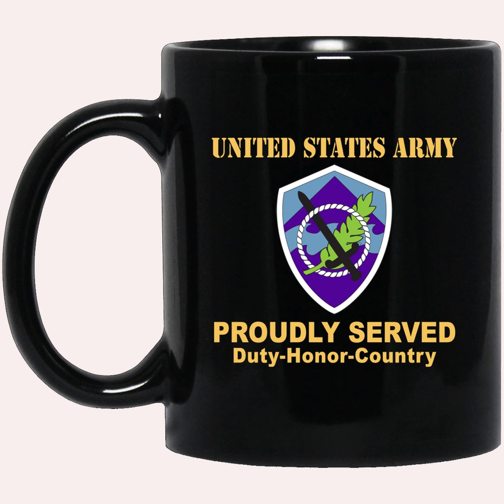 Us Army Mug, Veterans Mug, US Army 350 CIVIL AFFAIRS COMMAND Black Mug, Us Army Coffee Mug, Military Coffee Mugs