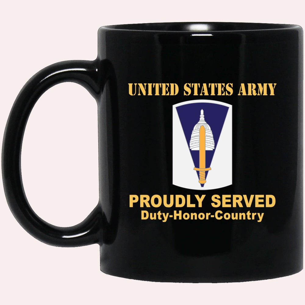Us Army Mug, Veterans Mug, US Army 354TH CIVIL AFFAIRS BRIGADE Black Mug, Us Army Coffee Mug, Military Coffee Mugs