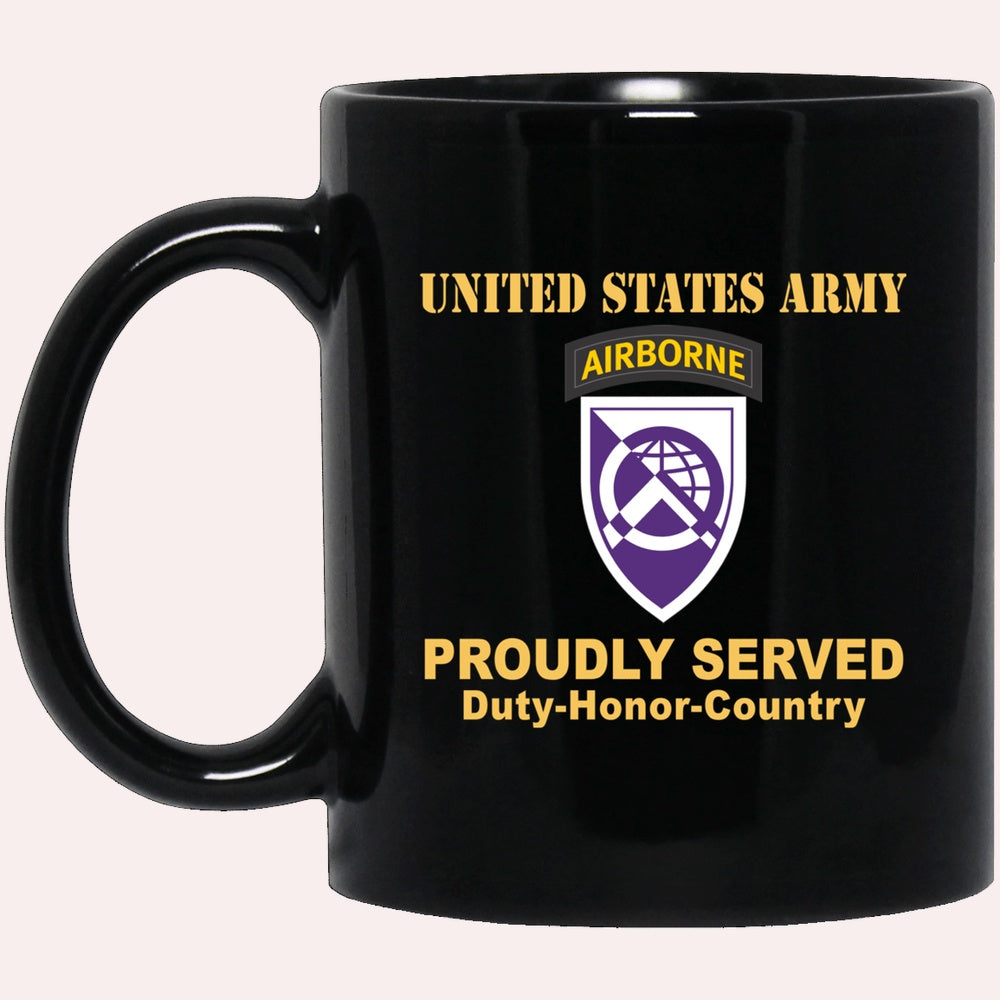 Us Army Mug, Veterans Mug, US Army 360TH CIVIL AFFAIRS BRIGADE Black Mug, Us Army Coffee Mug, Military Coffee Mugs