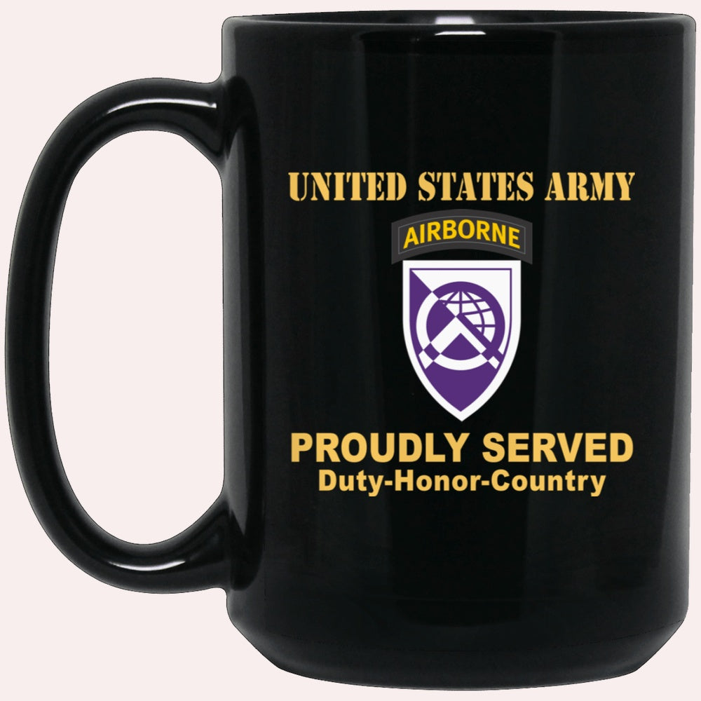 Us Army Mug, Veterans Mug, US Army 360TH CIVIL AFFAIRS BRIGADE Black Mug, Us Army Coffee Mug, Military Coffee Mugs