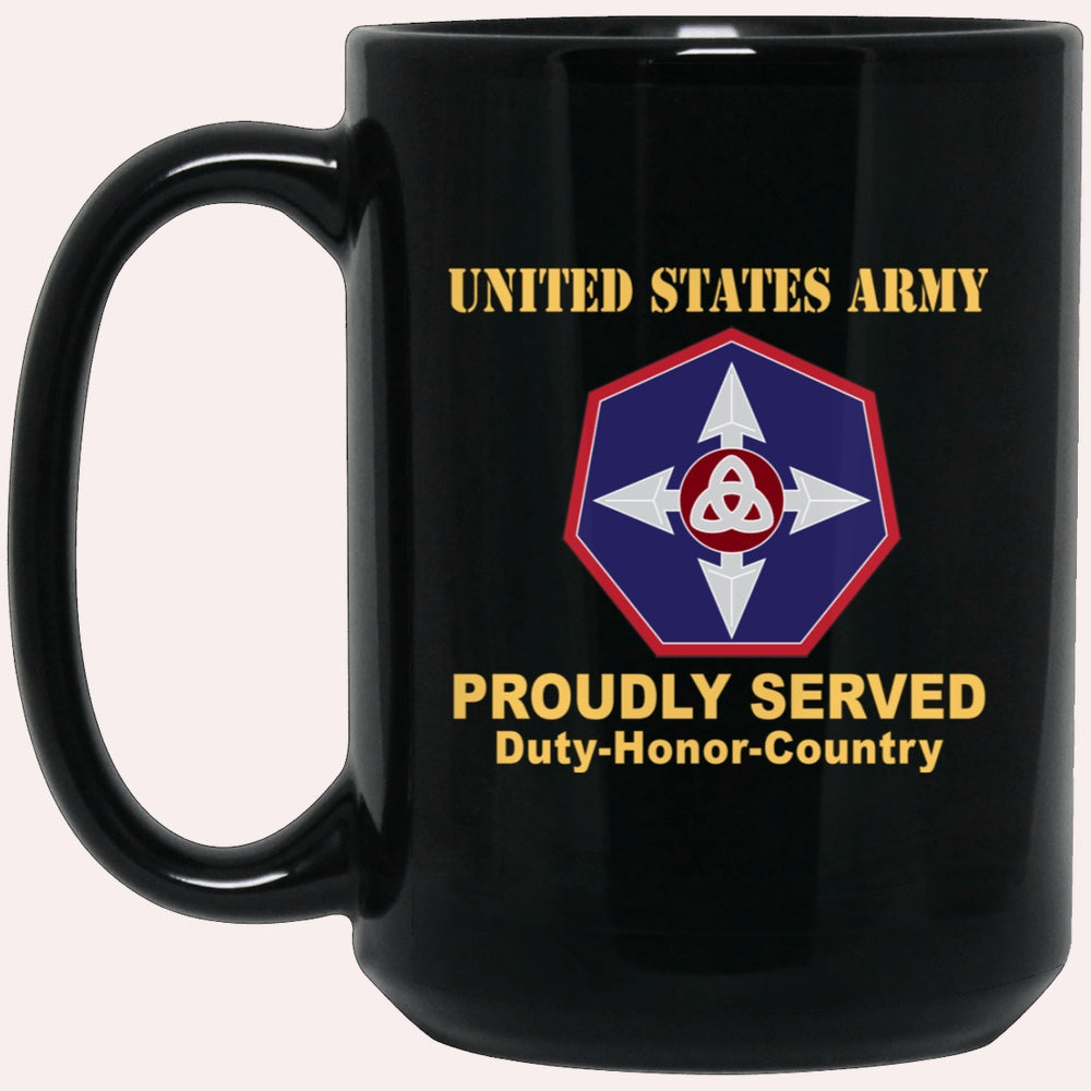 Us Army Mug, Veterans Mug, US Army 364TH EXPEDITIONARY SUSTAINMENT COMMAND Black Mug, Us Army Coffee Mug, Military Coffee Mugs
