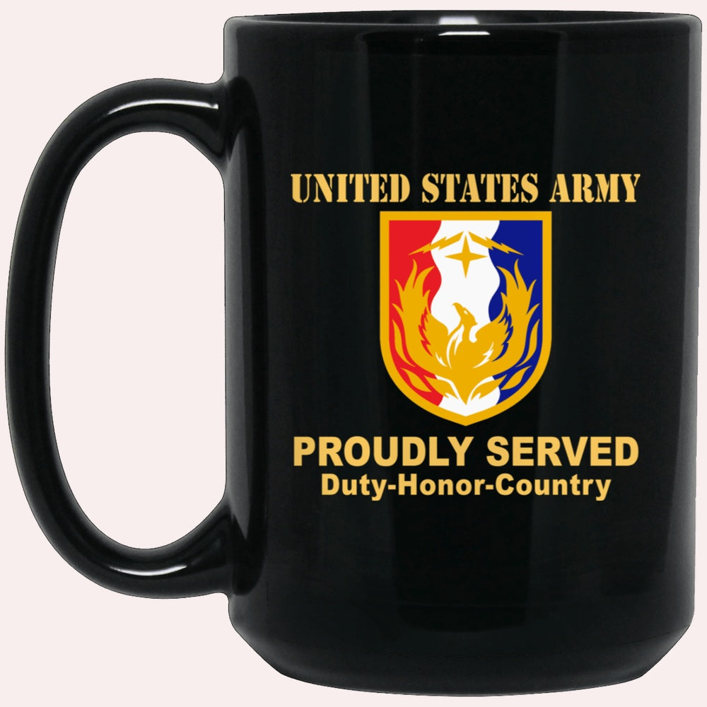 Us Army Mug, Veterans Mug, US Army 36TH SUSTAINMENT BRIGADE  Black Mug, Us Army Coffee Mug, Military Coffee Mugs