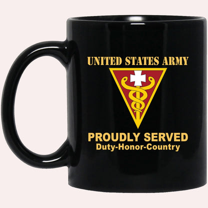 Us Army Mug, Veterans Mug, US Army 3RD MEDICAL COMMAND Black Mug, Us Army Coffee Mug, Military Coffee Mugs