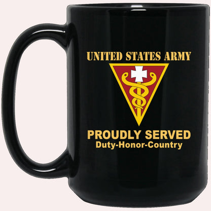 Us Army Mug, Veterans Mug, US Army 3RD MEDICAL COMMAND Black Mug, Us Army Coffee Mug, Military Coffee Mugs