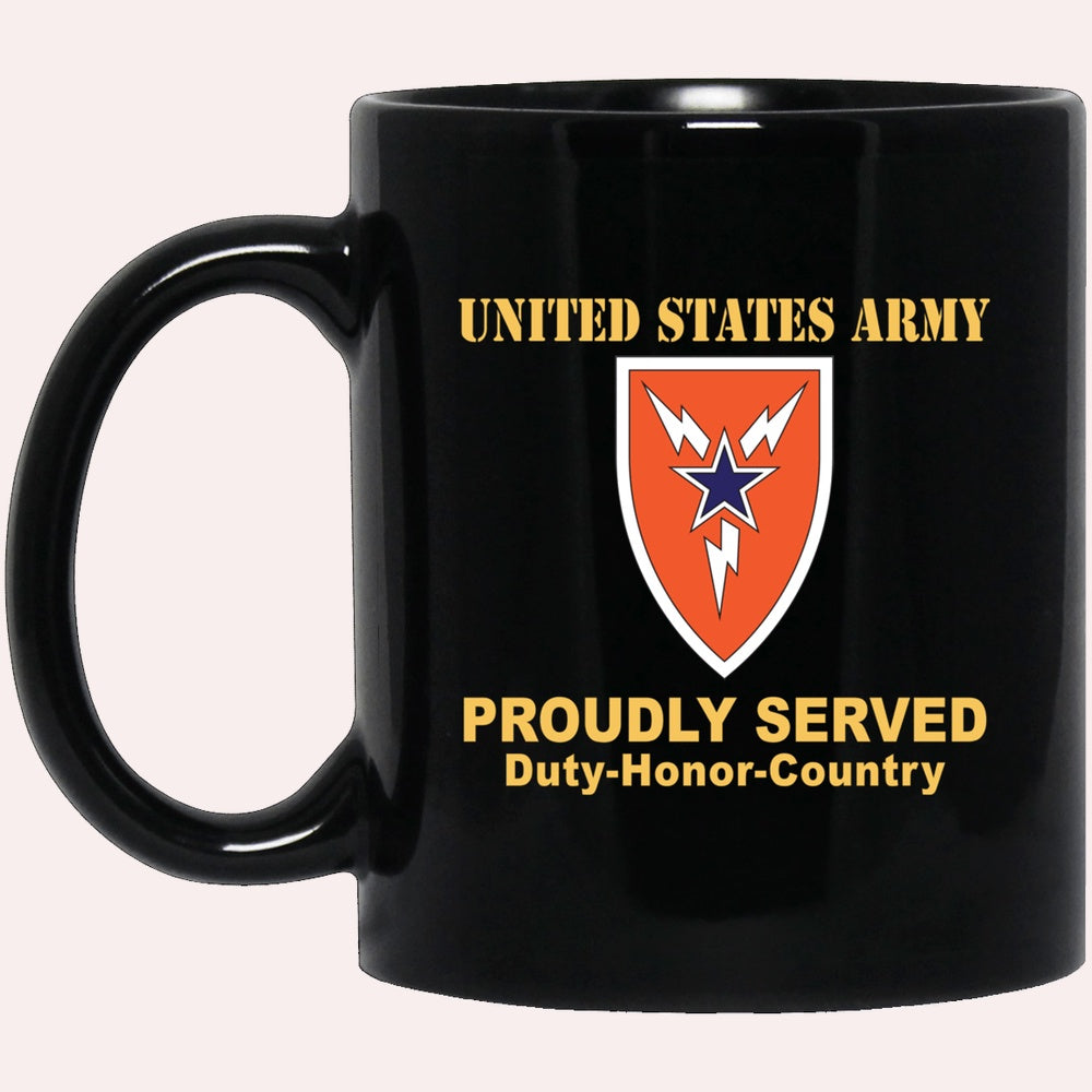 Us Army Mug, Veterans Mug, US Army 3RD SIGNAL BRIGADE Black Mug, Us Army Coffee Mug, Military Coffee Mugs
