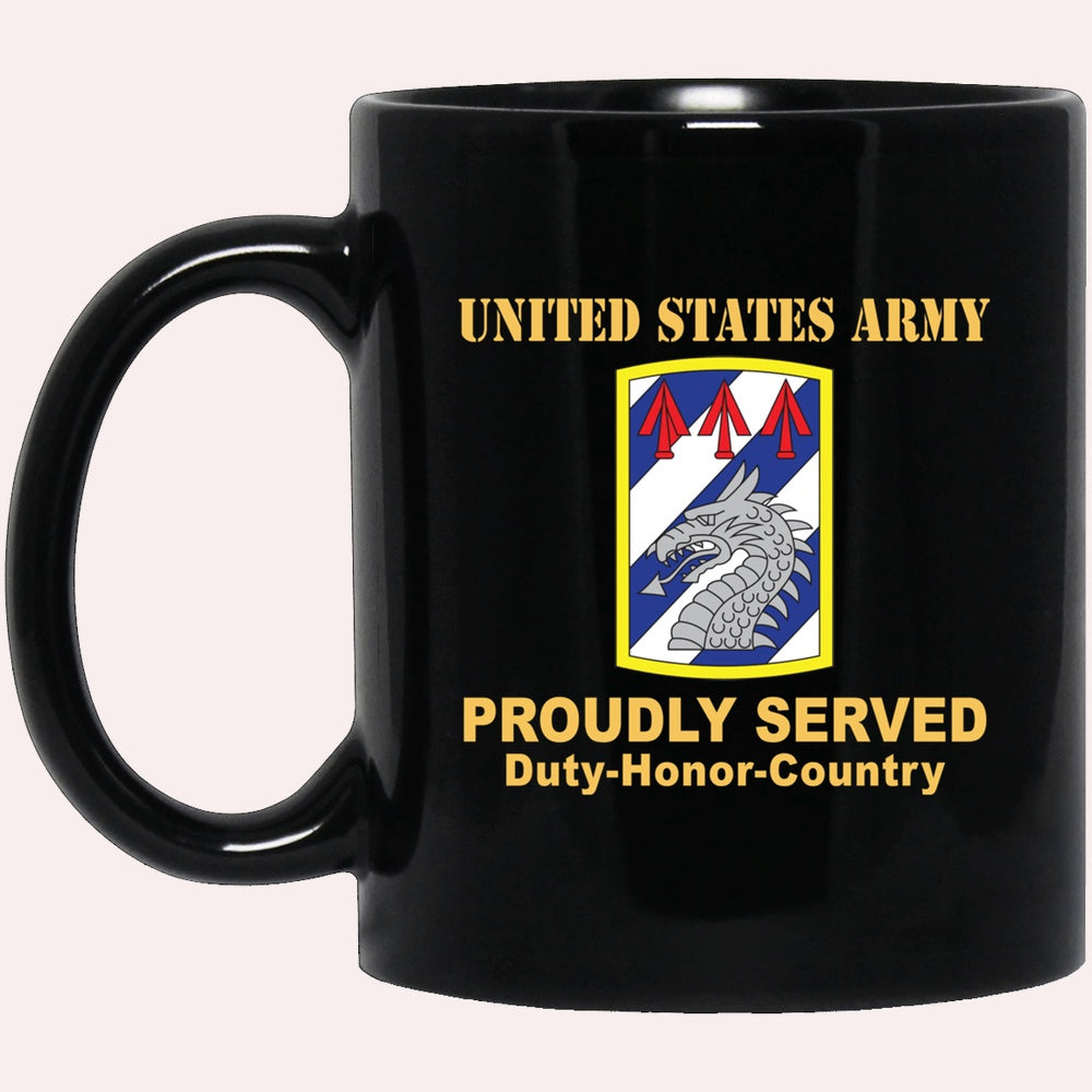 Us Army Mug, Veterans Mug, US Army 3RD SUSTAINMENT BRIGADE Black Mug, Us Army Coffee Mug, Military Coffee Mugs