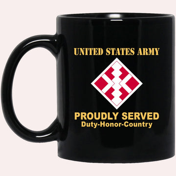 Us Army Mug, Veterans Mug, US Army 411TH ENGINEER BRIGADE Black Mug, Us Army Coffee Mug, Military Coffee Mugs