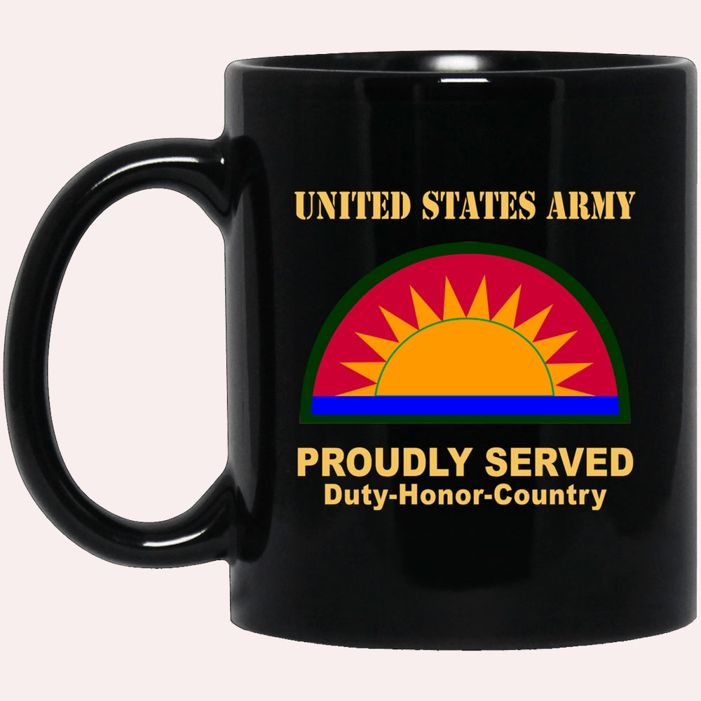 Us Army Mug, Veterans Mug, US Army 41ST INFANTRY BRIGADE COMBAT TEAM Black Mug, Us Army Coffee Mug, Military Coffee Mugs