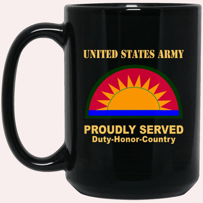 Us Army Mug, Veterans Mug, US Army 41ST INFANTRY BRIGADE COMBAT TEAM Black Mug, Us Army Coffee Mug, Military Coffee Mugs