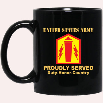 Us Army Mug, Veterans Mug, US Army 41 FIRES BRIGADE Black Mug, Us Army Coffee Mug, Military Coffee Mugs