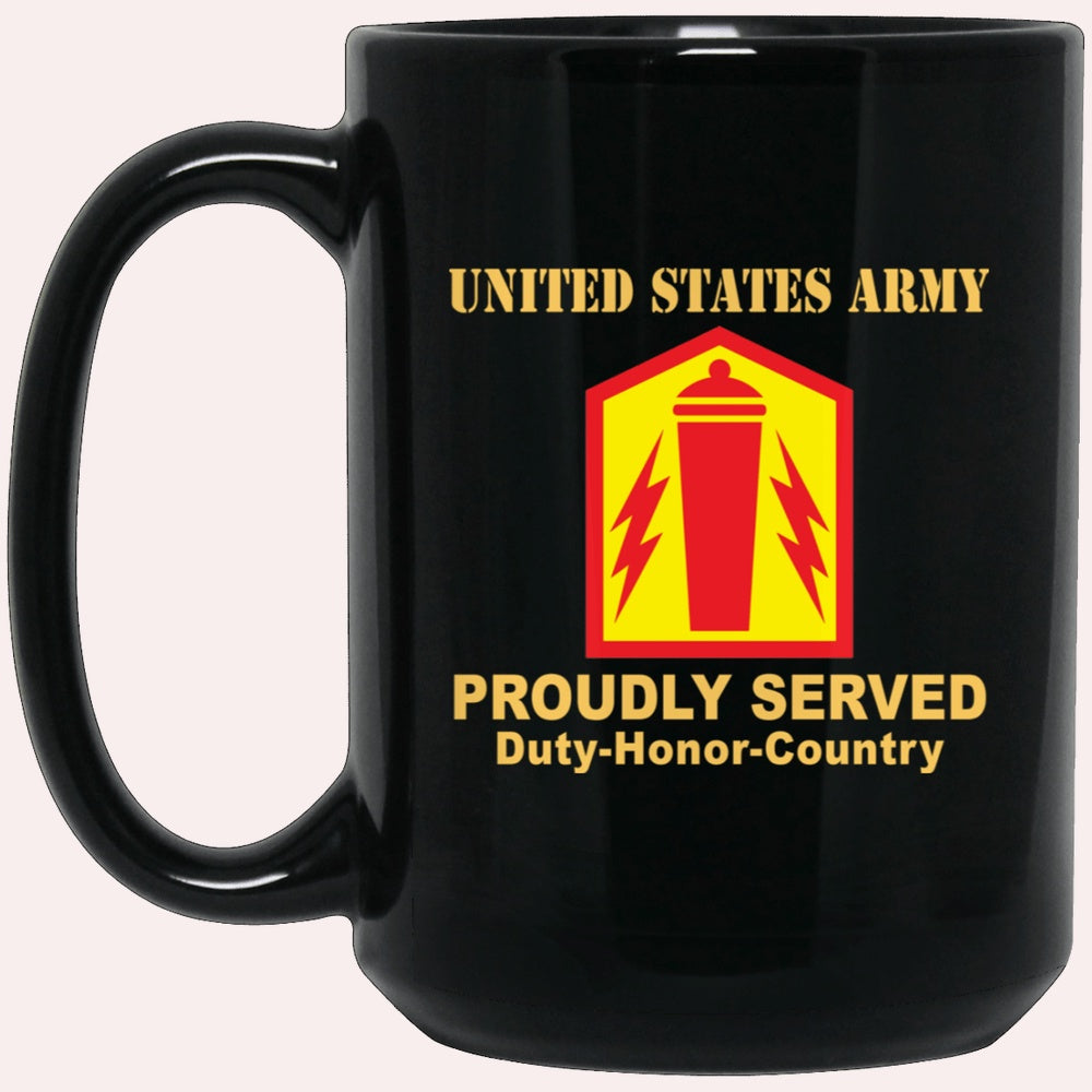 Us Army Mug, Veterans Mug, US Army 41 FIRES BRIGADE Black Mug, Us Army Coffee Mug, Military Coffee Mugs