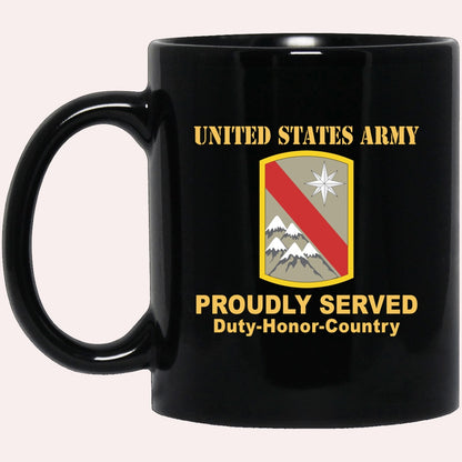 Us Army Mug, Veterans Mug, US Army 43 SUSTAINMENT BRIGADE Black Mug, Us Army Coffee Mug, Military Coffee Mugs