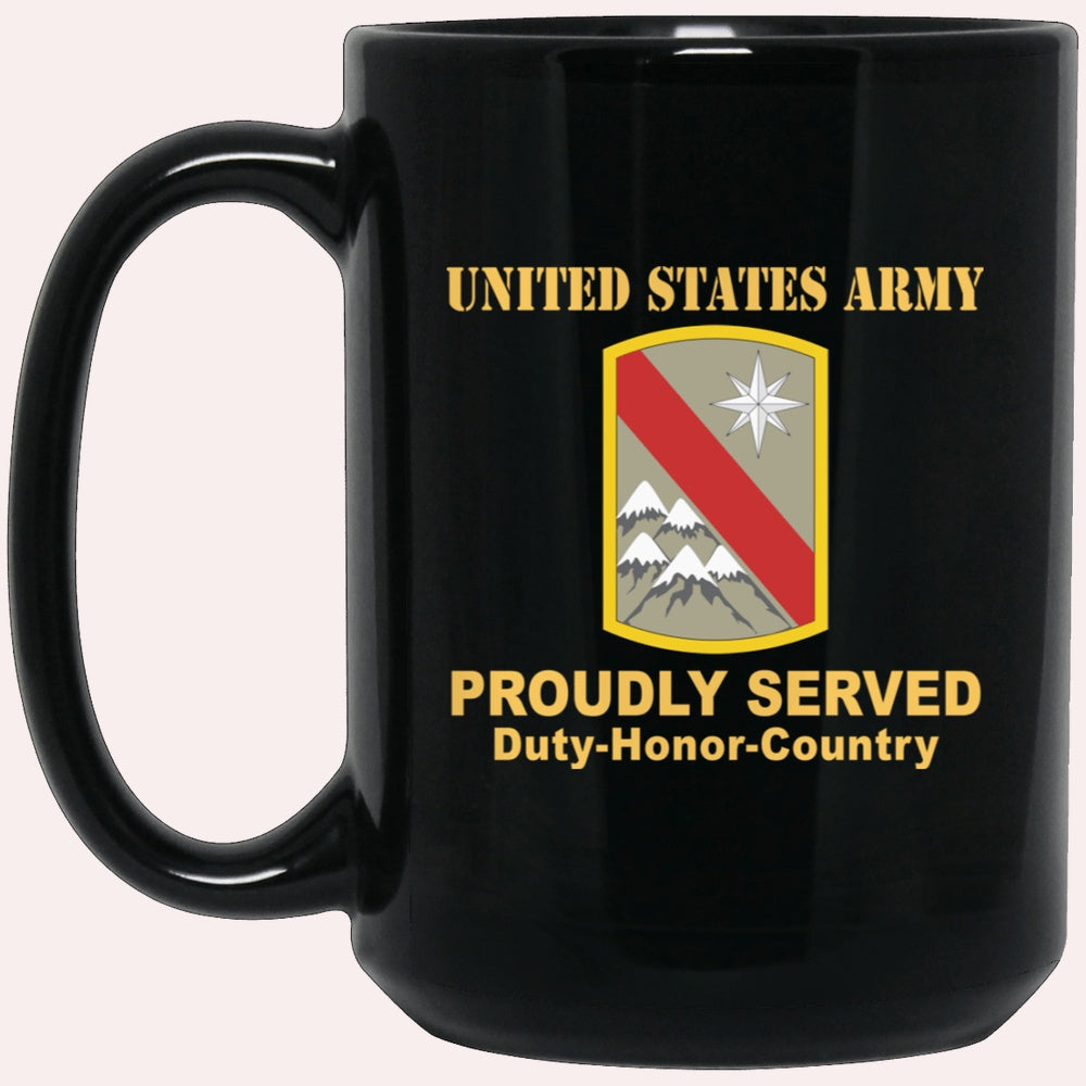 Us Army Mug, Veterans Mug, US Army 43 SUSTAINMENT BRIGADE Black Mug, Us Army Coffee Mug, Military Coffee Mugs