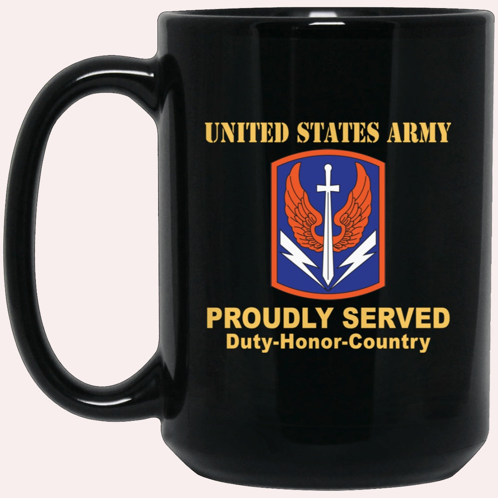 Us Army Mug, Veterans Mug, US Army 449TH THEATER AVIATION BRIGADE Black Mug, Us Army Coffee Mug, Military Coffee Mugs