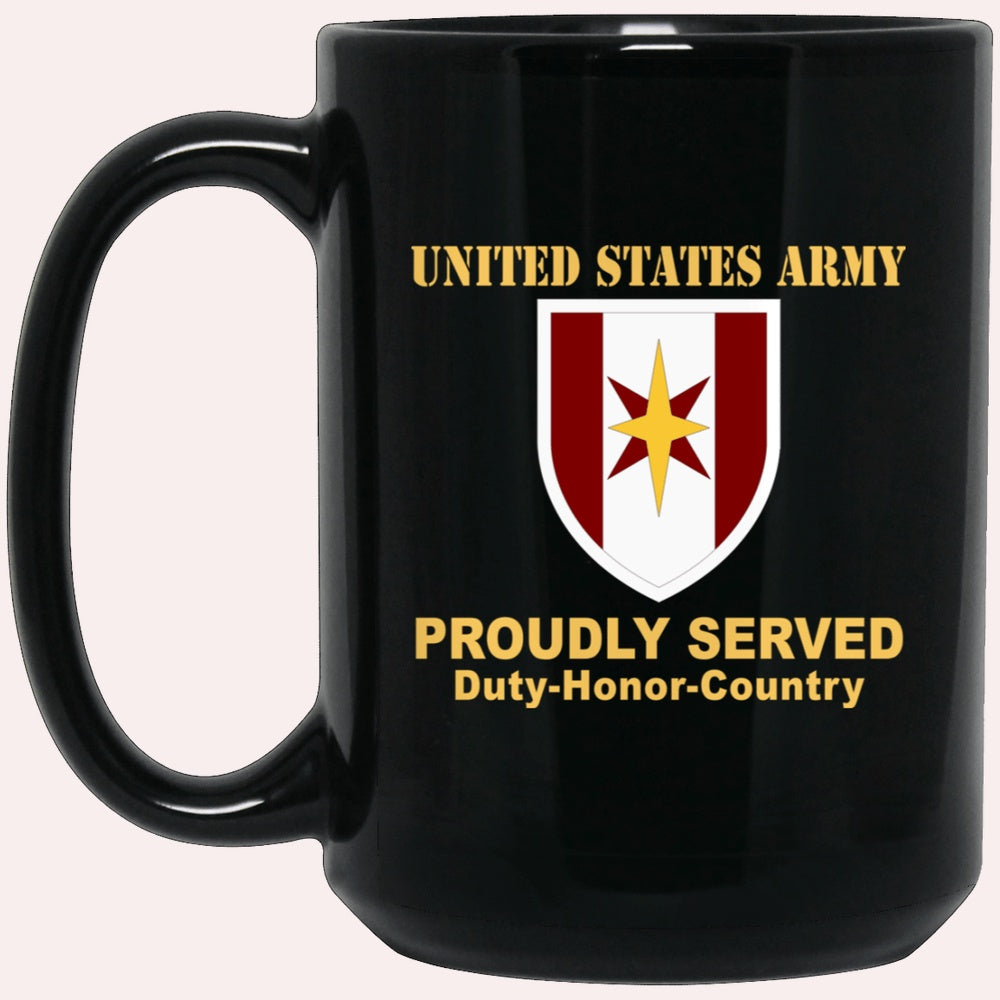 Us Army Mug, Veterans Mug, US Army 44 MEDICAL BRIGADE Black Mug, Us Army Coffee Mug, Military Coffee Mugs