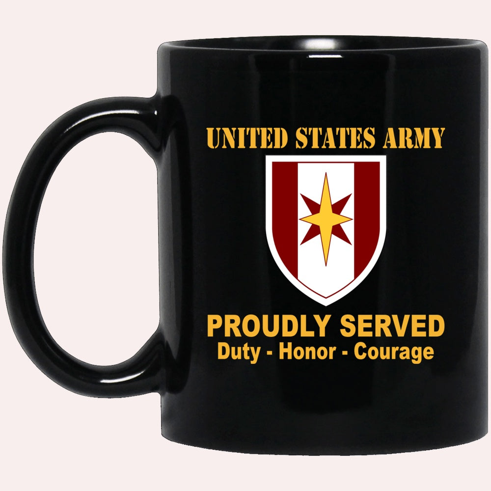 Us Army Mug, Veterans Mug, US Army 44th Medical Brigade Black Mug, Us Army Coffee Mug, Military Coffee Mugs