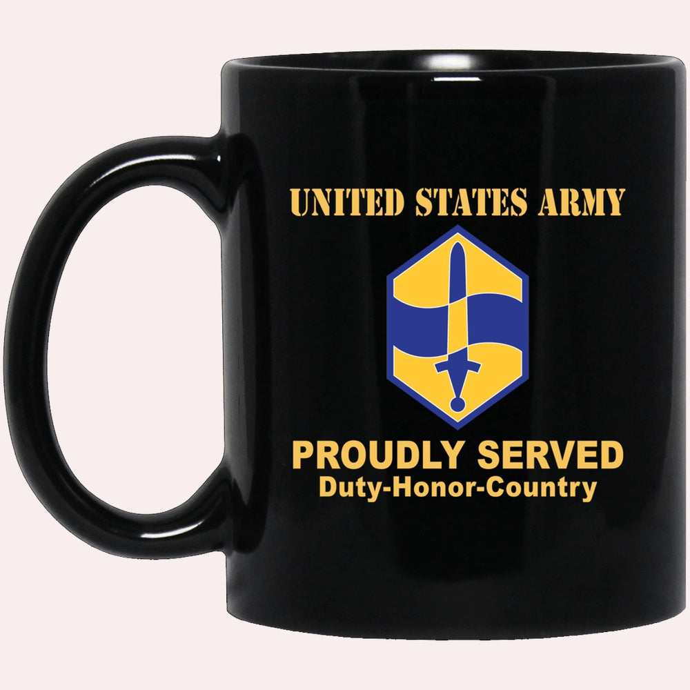 Us Army Mug, Veterans Mug, US Army 460 CHEMICAL BRIGADE Black Mug, Us Army Coffee Mug, Military Coffee Mugs