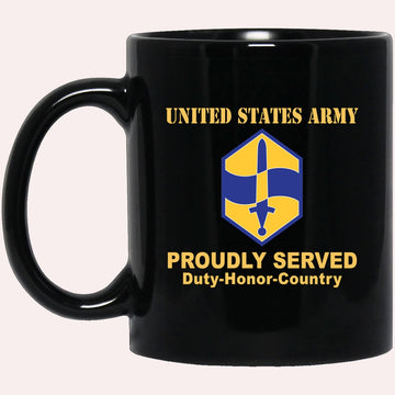 Us Army Mug, Veterans Mug, US Army 460 CHEMICAL BRIGADE Black Mug, Us Army Coffee Mug, Military Coffee Mugs