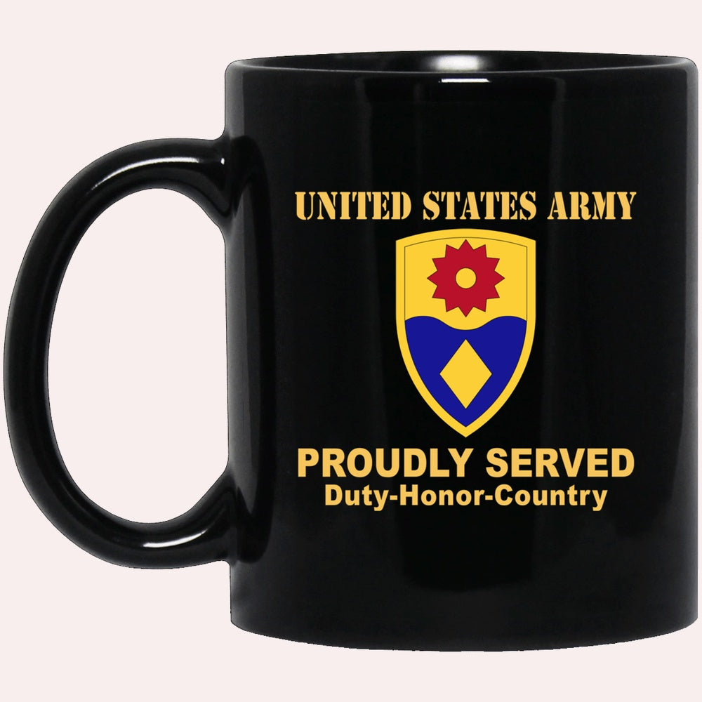 Us Army Mug, Veterans Mug, US Army 49TH MILITARY POLICE BRIGADE Black Mug, Us Army Coffee Mug, Military Coffee Mugs