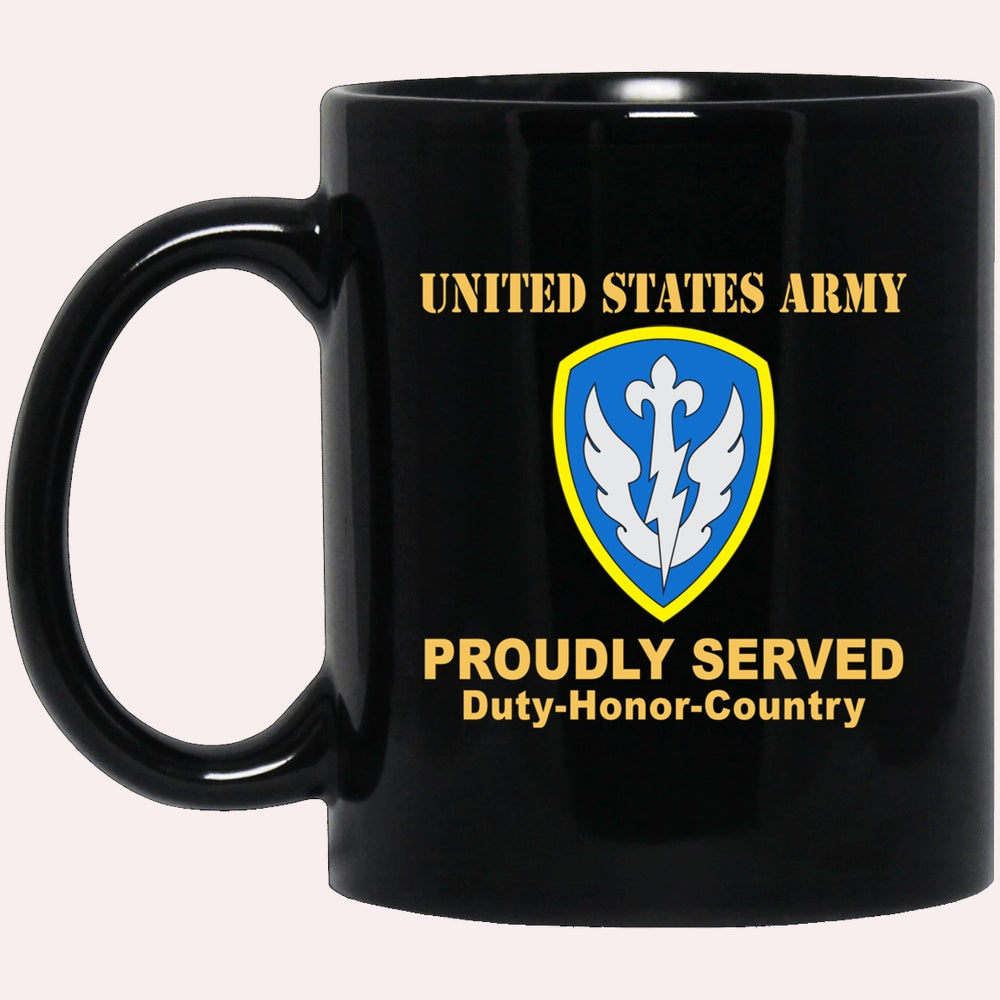Us Army Mug, Veterans Mug, US Army 504TH BATTLEFIELD SURVEILLANCE Black Mug, Us Army Coffee Mug, Military Coffee Mugs