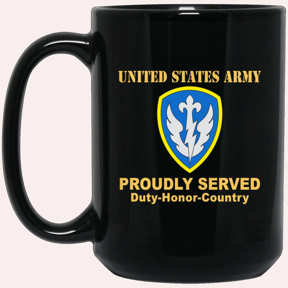 Us Army Mug, Veterans Mug, US Army 504TH BATTLEFIELD SURVEILLANCE Black Mug, Us Army Coffee Mug, Military Coffee Mugs