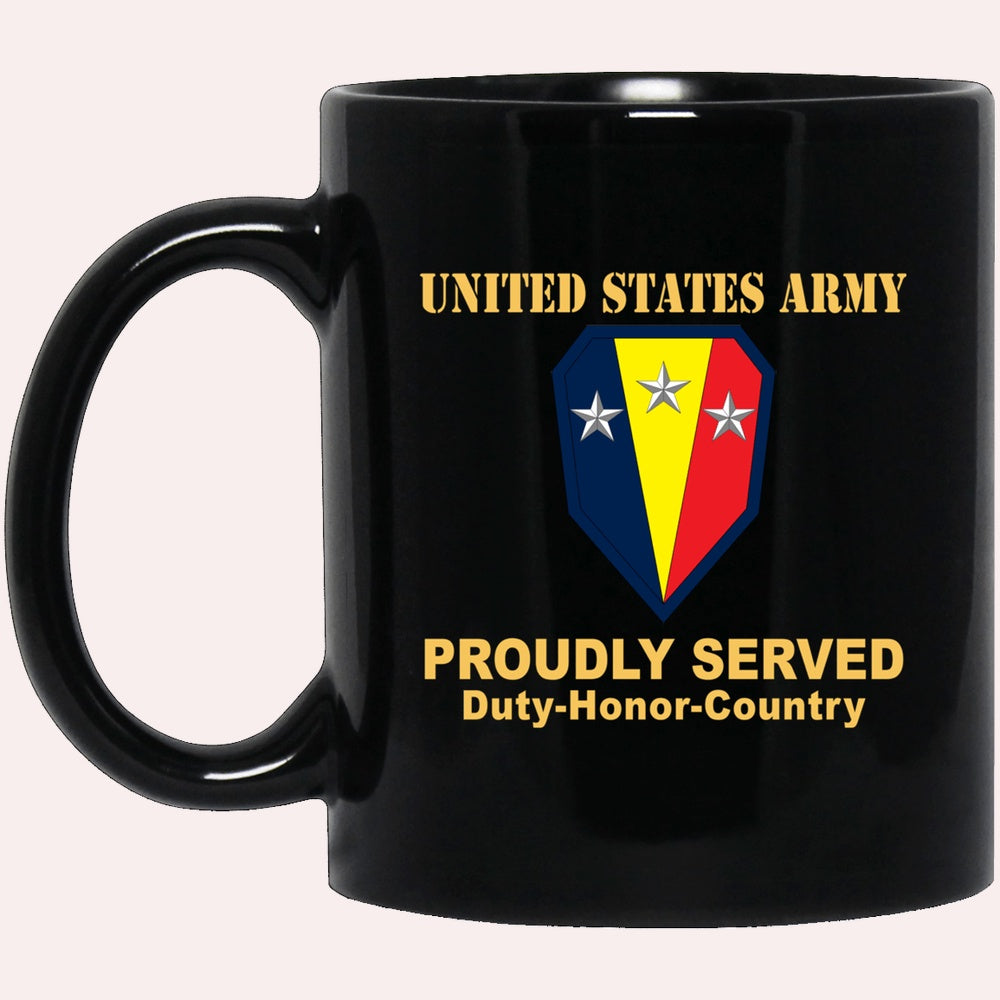 Us Army Mug, Veterans Mug, US Army 50TH INFANTRY BRIGADE COMBAT TEAM  Black Mug, Us Army Coffee Mug, Military Coffee Mugs