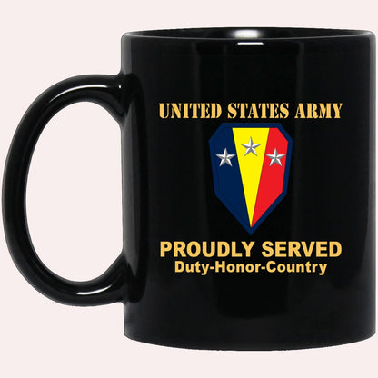 Us Army Mug, Veterans Mug, US Army 50TH INFANTRY BRIGADE COMBAT TEAM  Black Mug, Us Army Coffee Mug, Military Coffee Mugs