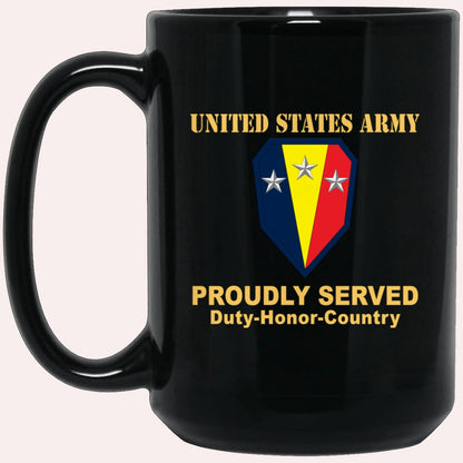 Us Army Mug, Veterans Mug, US Army 50TH INFANTRY BRIGADE COMBAT TEAM  Black Mug, Us Army Coffee Mug, Military Coffee Mugs