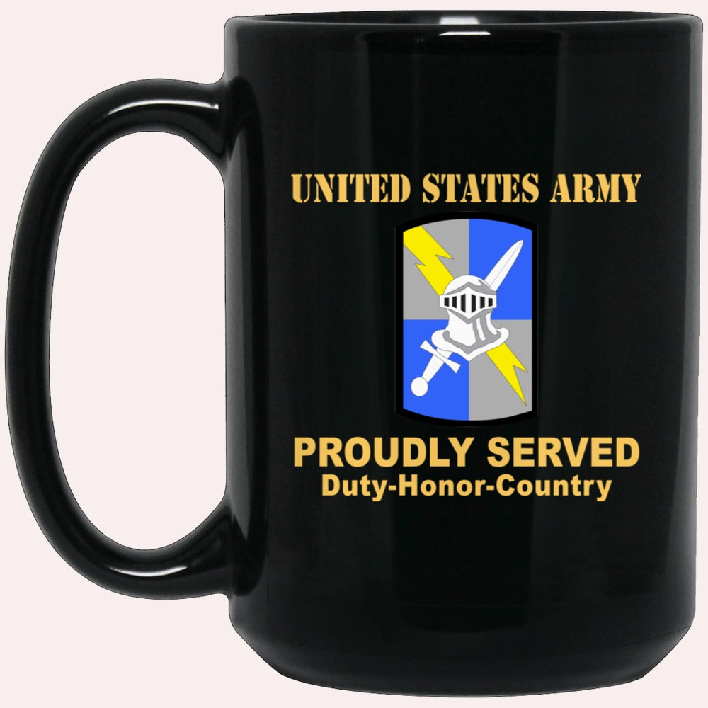 Us Army Mug, Veterans Mug, US Army 513 MILITARY INTELLIGENCE BRIGADE Black Mug, Us Army Coffee Mug, Military Coffee Mugs