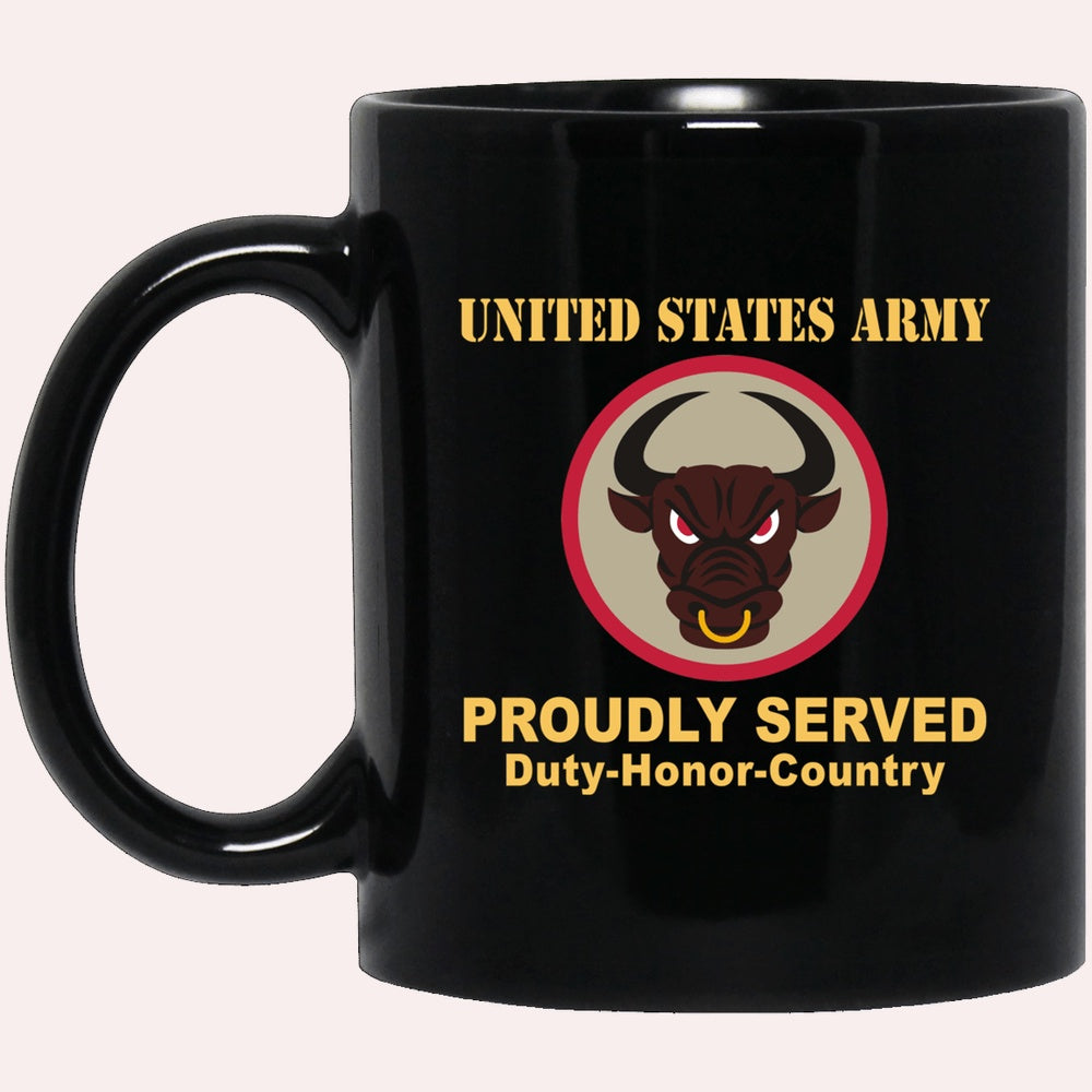 Us Army Mug, Veterans Mug, US Army 518 SUSTAINMENT BRIGADE Black Mug, Us Army Coffee Mug, Military Coffee Mugs