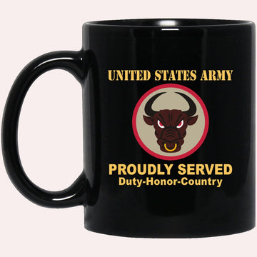 Us Army Mug, Veterans Mug, US Army 518 SUSTAINMENT BRIGADE Black Mug, Us Army Coffee Mug, Military Coffee Mugs
