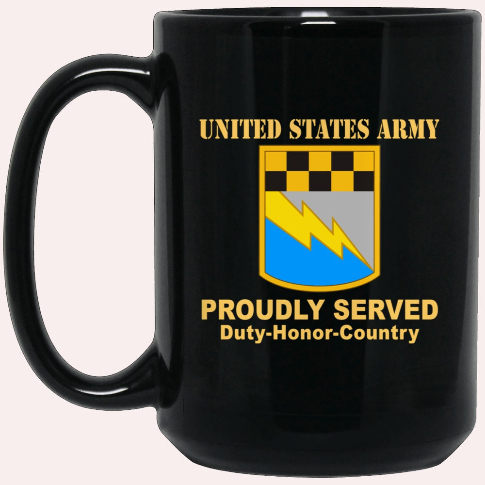 Us Army Mug, Veterans Mug, US Army 525TH EXPEDITIONARY MILITARY INTELLIGENCE BRIGADE Black Mug