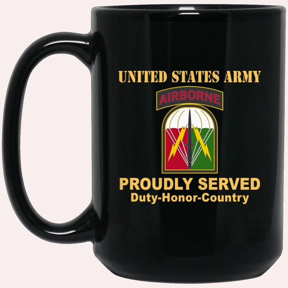Us Army Mug, Veterans Mug, US Army 528 SUSTAINMENT BRIGADE Black Mug, Us Army Coffee Mug, Military Coffee Mugs