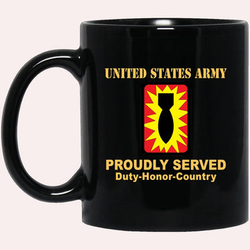 Us Army Mug, Veterans Mug, US Army 52ND ORDNANCE GROUP  Black Mug, Us Army Coffee Mug, Military Coffee Mugs