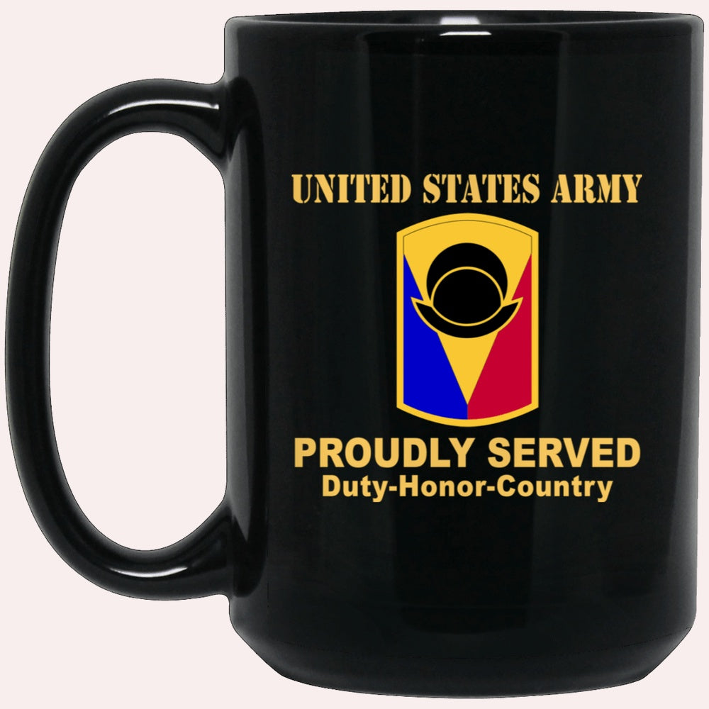 Us Army Mug, Veterans Mug, US Army 53RD INFANTRY BRIGADE COMBAT TEAM  Black Mug, Us Army Coffee Mug, Military Coffee Mugs