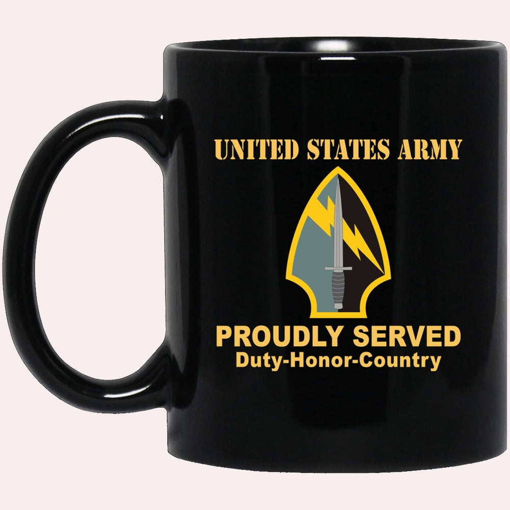 Us Army Mug, Veterans Mug, US Army 560 BATTLEFIELD SURVEILLANCE BRIGADE Black Mug, Us Army Coffee Mug, Military Coffee Mugs