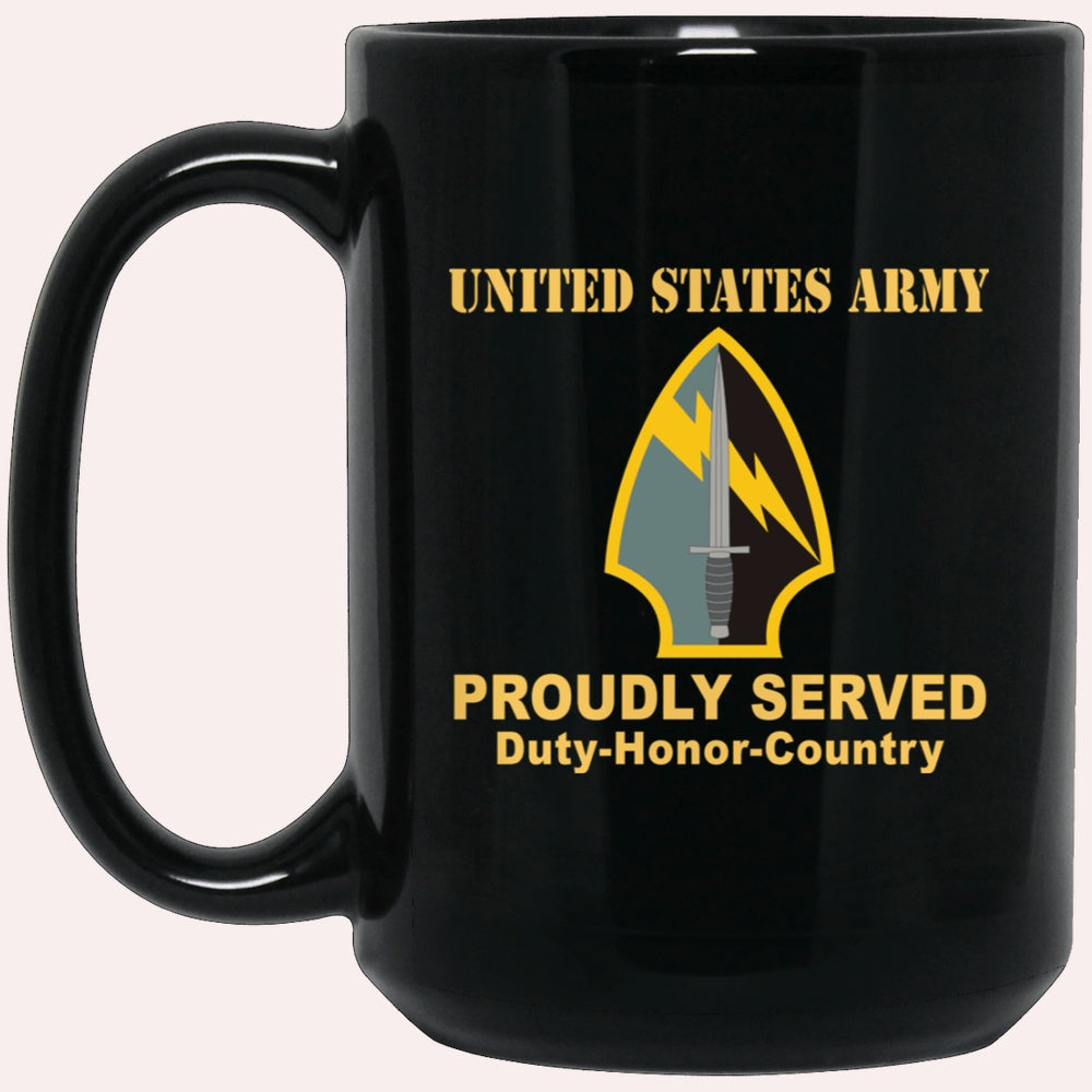 Us Army Mug, Veterans Mug, US Army 560 BATTLEFIELD SURVEILLANCE BRIGADE Black Mug, Us Army Coffee Mug, Military Coffee Mugs