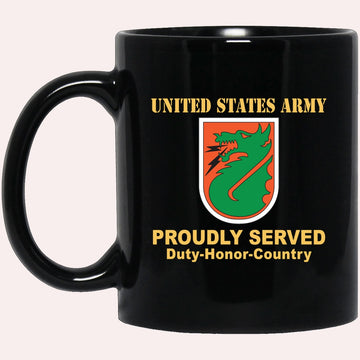 Us Army Mug, Veterans Mug, US Army 5TH SIGNAL COMMAND Black Mug, Us Army Coffee Mug, Military Coffee Mugs