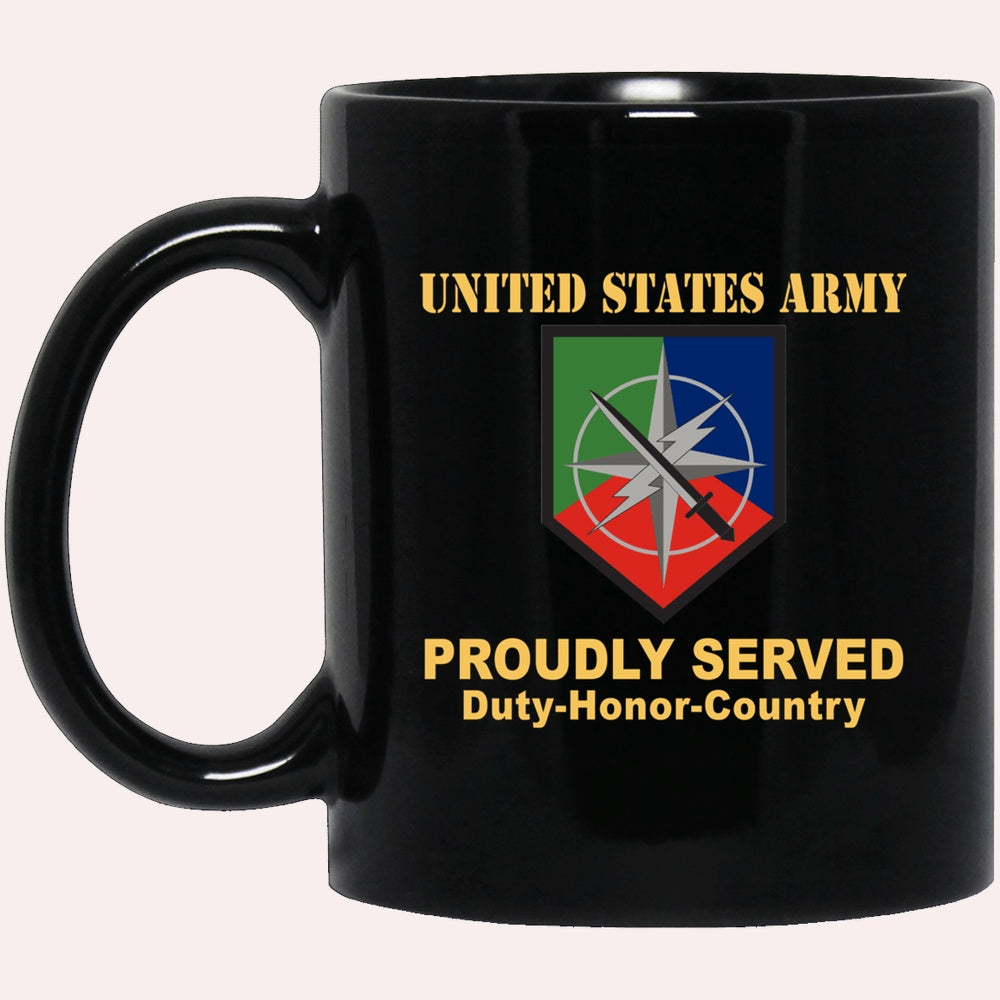 Us Army Mug, Veterans Mug, US Army 648 MANEUVER ENHANCEMENT BRIGADE Black Mug, Us Army Coffee Mug, Military Coffee Mugs