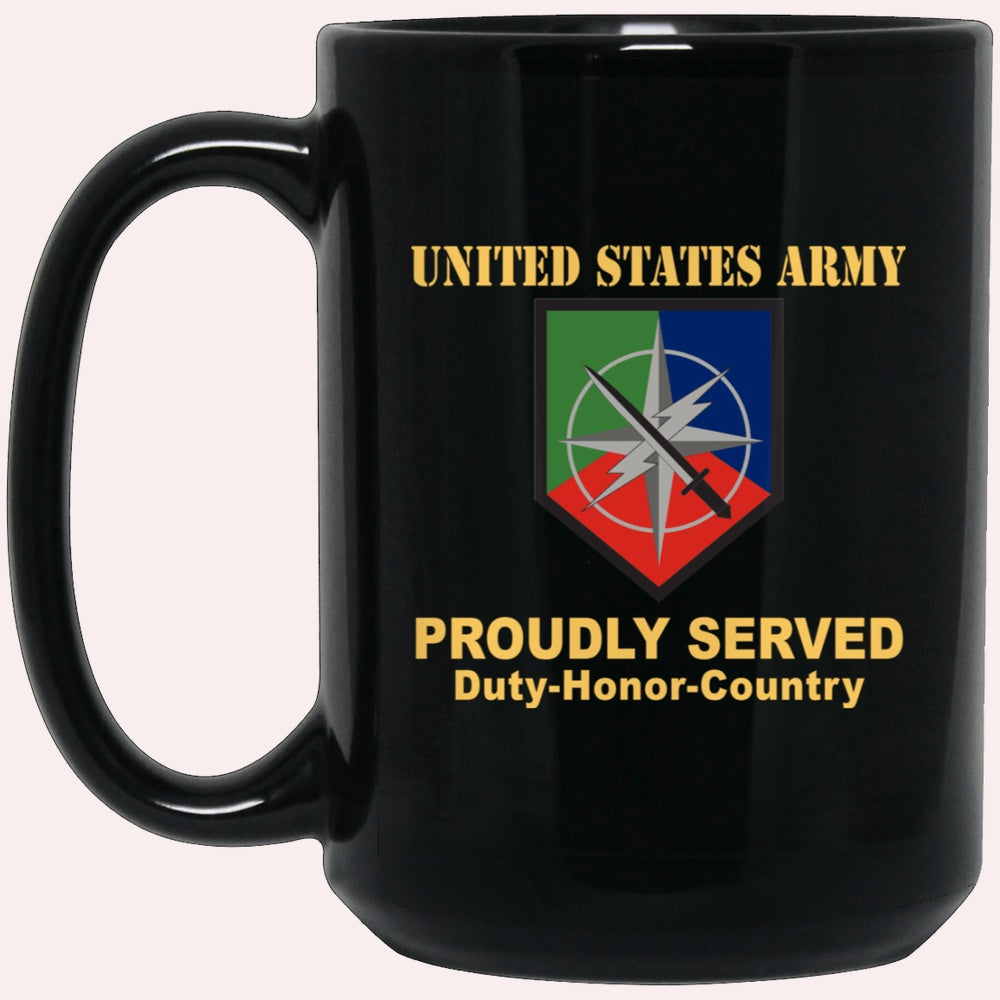 Us Army Mug, Veterans Mug, US Army 648 MANEUVER ENHANCEMENT BRIGADE Black Mug, Us Army Coffee Mug, Military Coffee Mugs