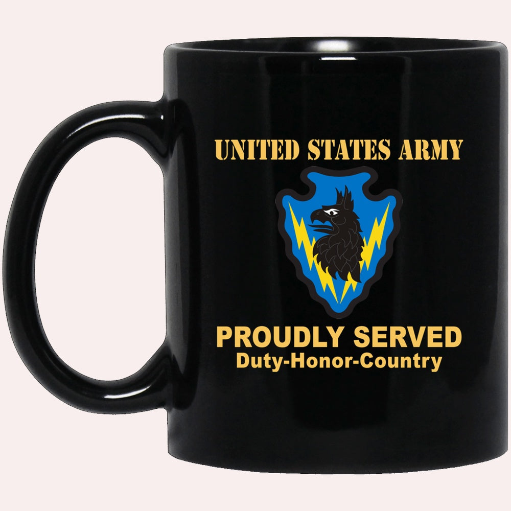 Us Army Mug, Veterans Mug, US Army 71ST EXPEDITIONARY MILITARY INTELLIGENCE BRIGADE  Black Mug, Us Army Coffee Mug, Military Coffee Mugs