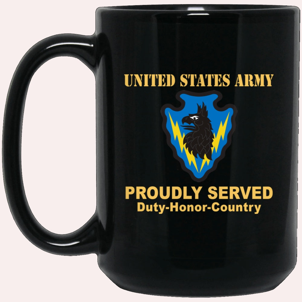 Us Army Mug, Veterans Mug, US Army 71ST EXPEDITIONARY MILITARY INTELLIGENCE BRIGADE  Black Mug, Us Army Coffee Mug, Military Coffee Mugs