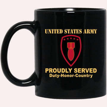 Us Army Mug, Veterans Mug, US Army 71ST ORDANCE GROUP (EOD)  Black Mug, Us Army Coffee Mug, Military Coffee Mugs