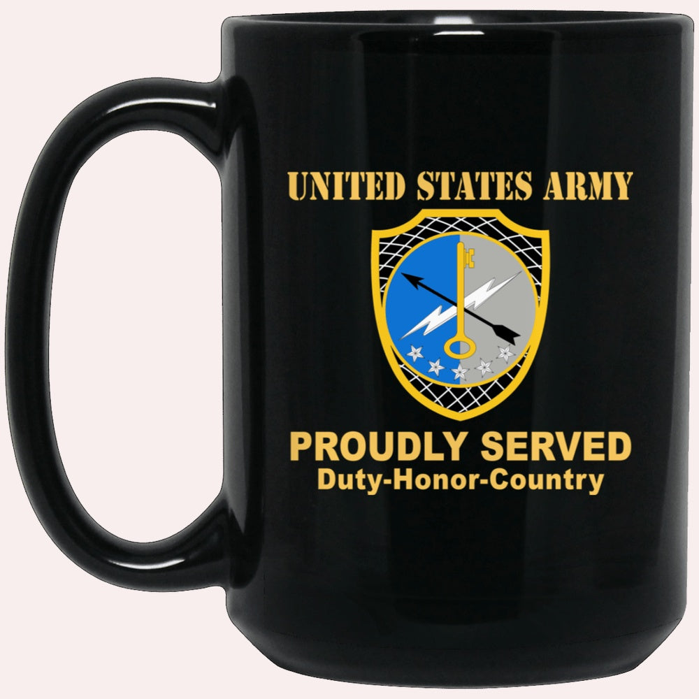 Us Army Mug, Veterans Mug, US Army 780TH MILITARY INTELLIGENCE BRIGADE Black Mug, Us Army Coffee Mug, Military Coffee Mugs