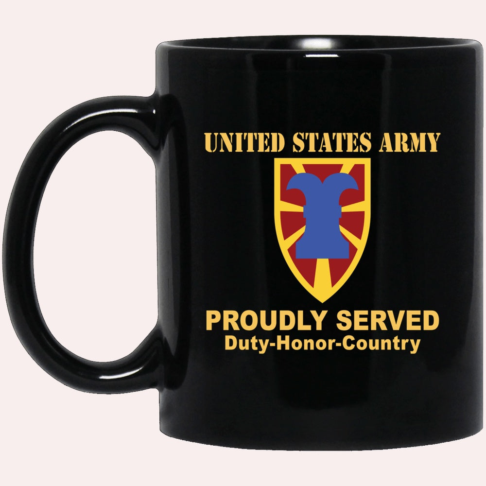 Us Army Mug, Veterans Mug, US Army 7TH TRANSPORTATION BRIGADE Black Mug, Us Army Coffee Mug, Military Coffee Mugs