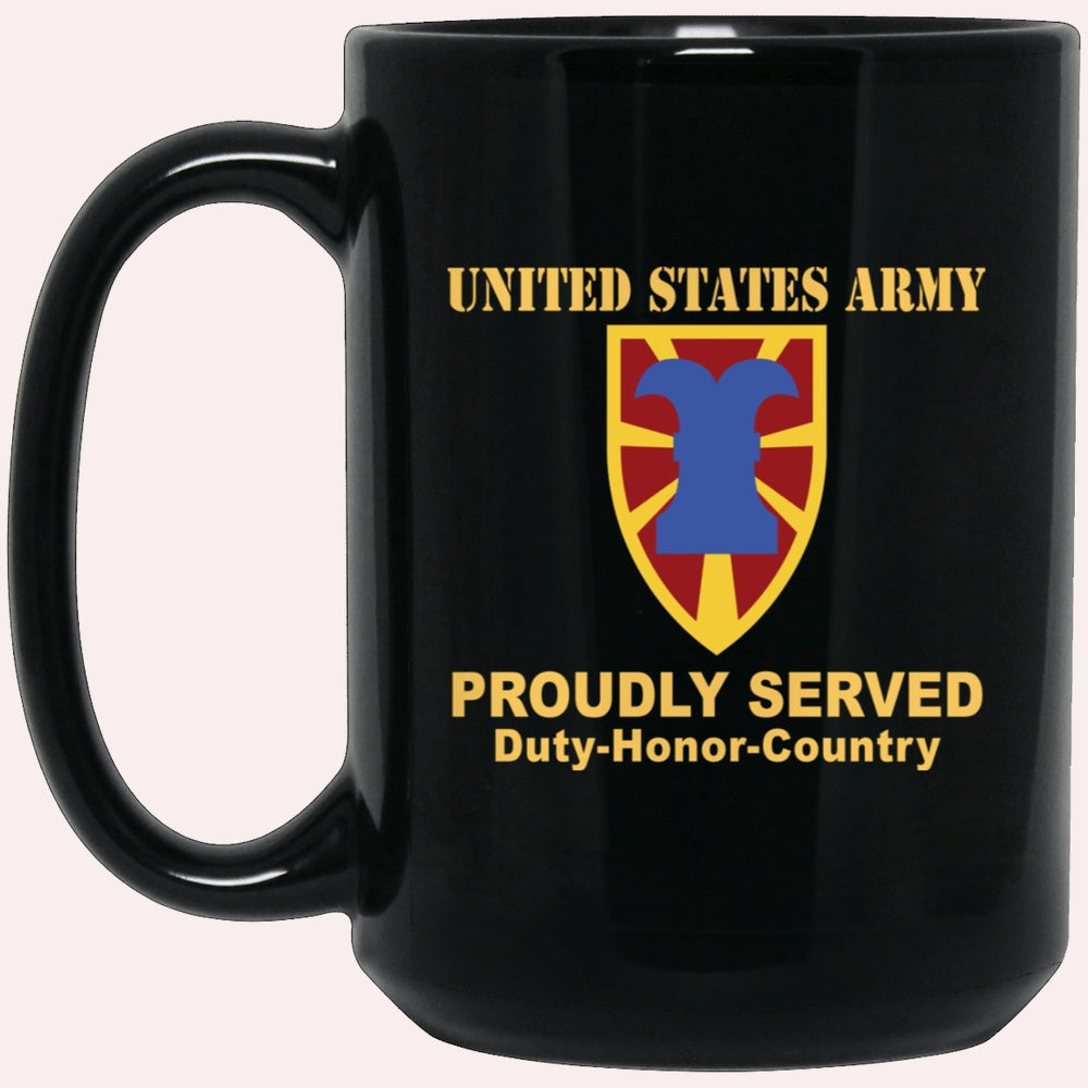 Us Army Mug, Veterans Mug, US Army 7TH TRANSPORTATION BRIGADE Black Mug, Us Army Coffee Mug, Military Coffee Mugs