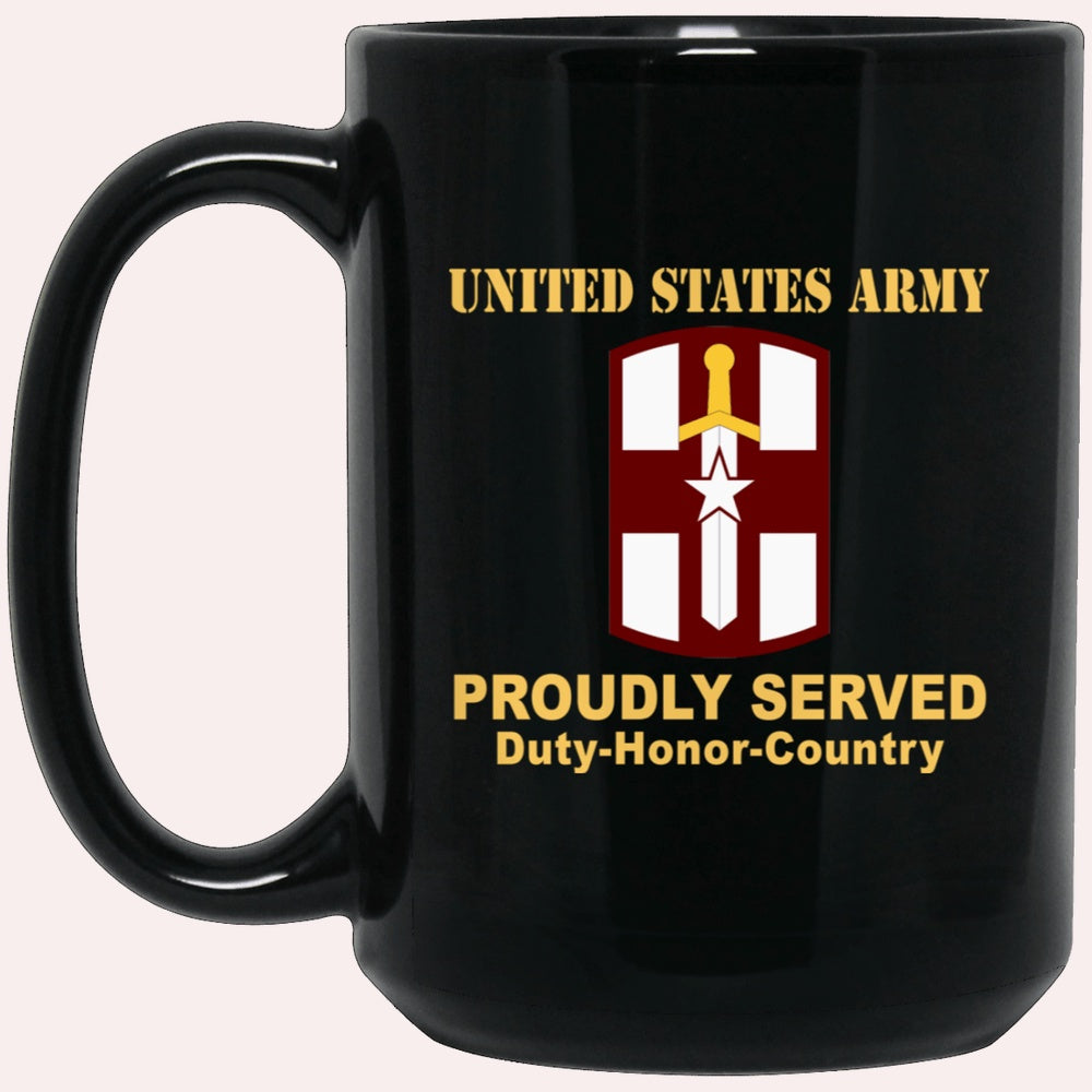 Us Army Mug, Veterans Mug, US Army 807TH MEDICAL COMMAND Black Mug, Us Army Coffee Mug, Military Coffee Mugs