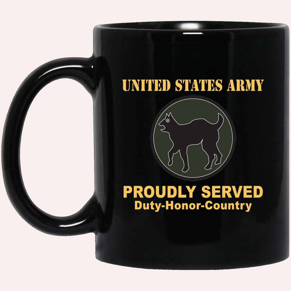 Us Army Mug, Veterans Mug, US Army 81 REGIONAL SUPPORT COMMAND  Black Mug, Us Army Coffee Mug, Military Coffee Mugs