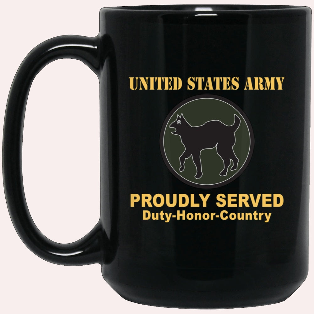 Us Army Mug, Veterans Mug, US Army 81 REGIONAL SUPPORT COMMAND  Black Mug, Us Army Coffee Mug, Military Coffee Mugs