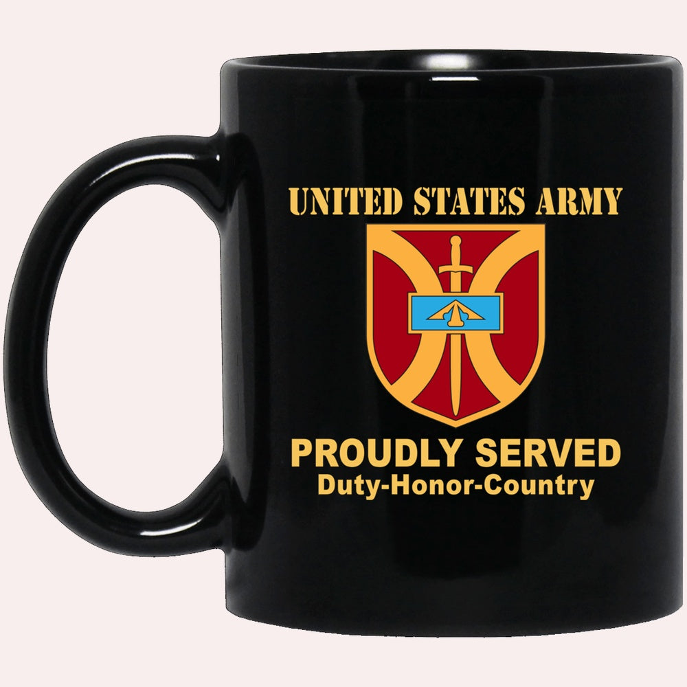 Us Army Mug, Veterans Mug, US Army 916 SUPPORT BRIGADE Black Mug, Us Army Coffee Mug, Military Coffee Mugs
